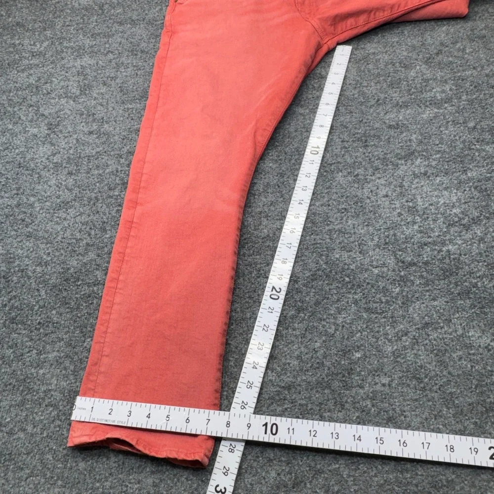 Polo Ralph Lauren Jeans Mens 36x30 Red Sullivan Slim Five Pocket Denim Nantucket